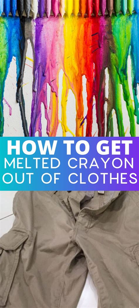 How to get melted crayon out of clothes. Things To Know About How to get melted crayon out of clothes. 